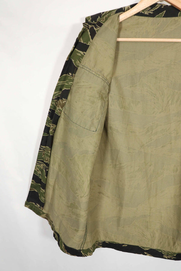 Real Late Okinawa Tiger Jacket Green thread Almost unused Rare