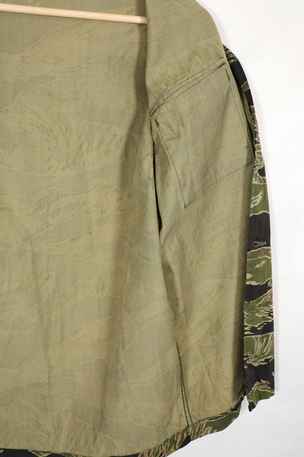 Real Late Okinawa Tiger Jacket Green thread Almost unused Rare