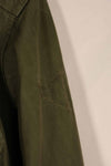 Real 1964 1st Model Jungle Fatigue Jacket, stained, faded, used.