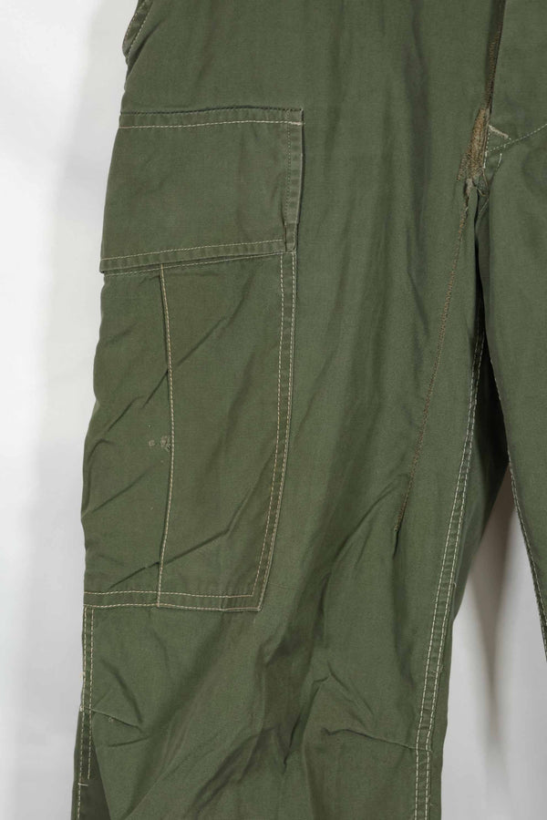 Mid-1960s Japanese locally made 2nd Model Jungle Fatigue pants, used.