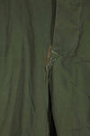 Mid-1960s Japanese locally made 2nd Model Jungle Fatigue pants, used.