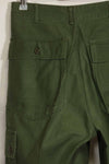 1960s lot OG-107 baker pants, cargo pocket modification, ex-special forces personnel, used, A