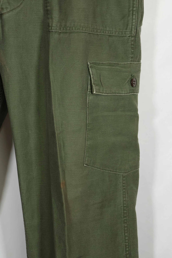 1963 OG-107 Utility Pants Baker Pants Large 82nd Airborne Division Specs Used