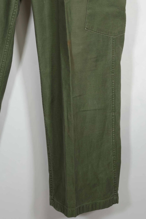 1963 OG-107 Utility Pants Baker Pants Large 82nd Airborne Division Specs Used