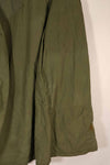 Real 1963 1st Model Jungle Fatigue Jacket, L-L, torn, repaired, used