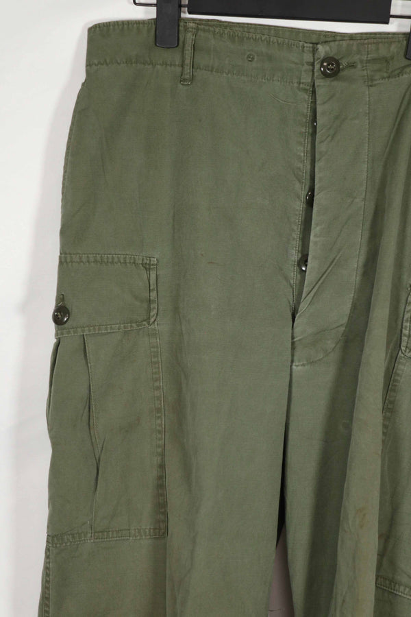 Real 1963 1st Model Jungle Fatigue Pants L-R Used