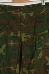1968 Contract Ripstop ERDL Camouflage Jungle Fatigue Pants M-R Good Condition Used