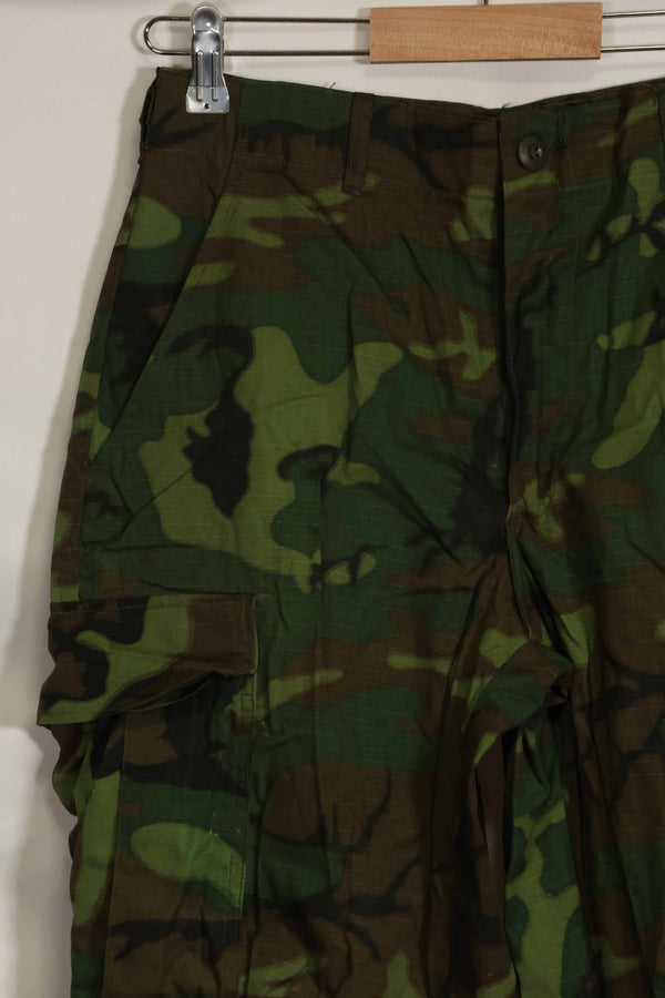 1968 Contract Ripstop ERDL Camouflage Jungle Fatigue Pants S-S Good Condition Used