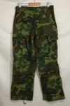 1968 Contract Ripstop ERDL Camouflage Jungle Fatigue Pants S-S Good Condition Used