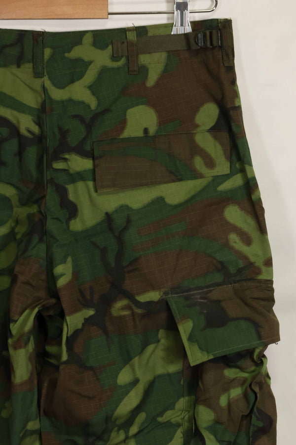 1968 Contract Ripstop ERDL Camouflage Jungle Fatigue Pants S-S Good Condition Used