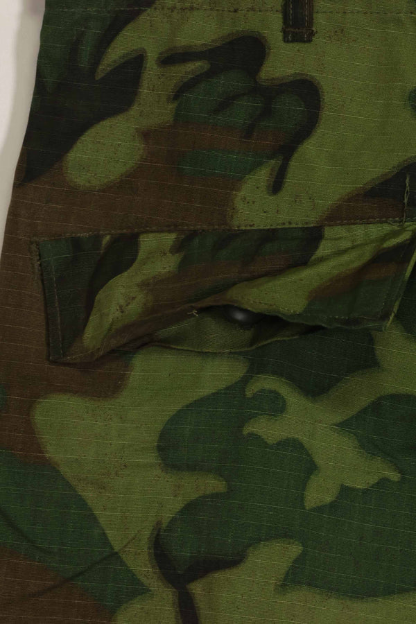 1968 Contract Ripstop ERDL Camouflage Jungle Fatigue Pants S-S Good Condition Used