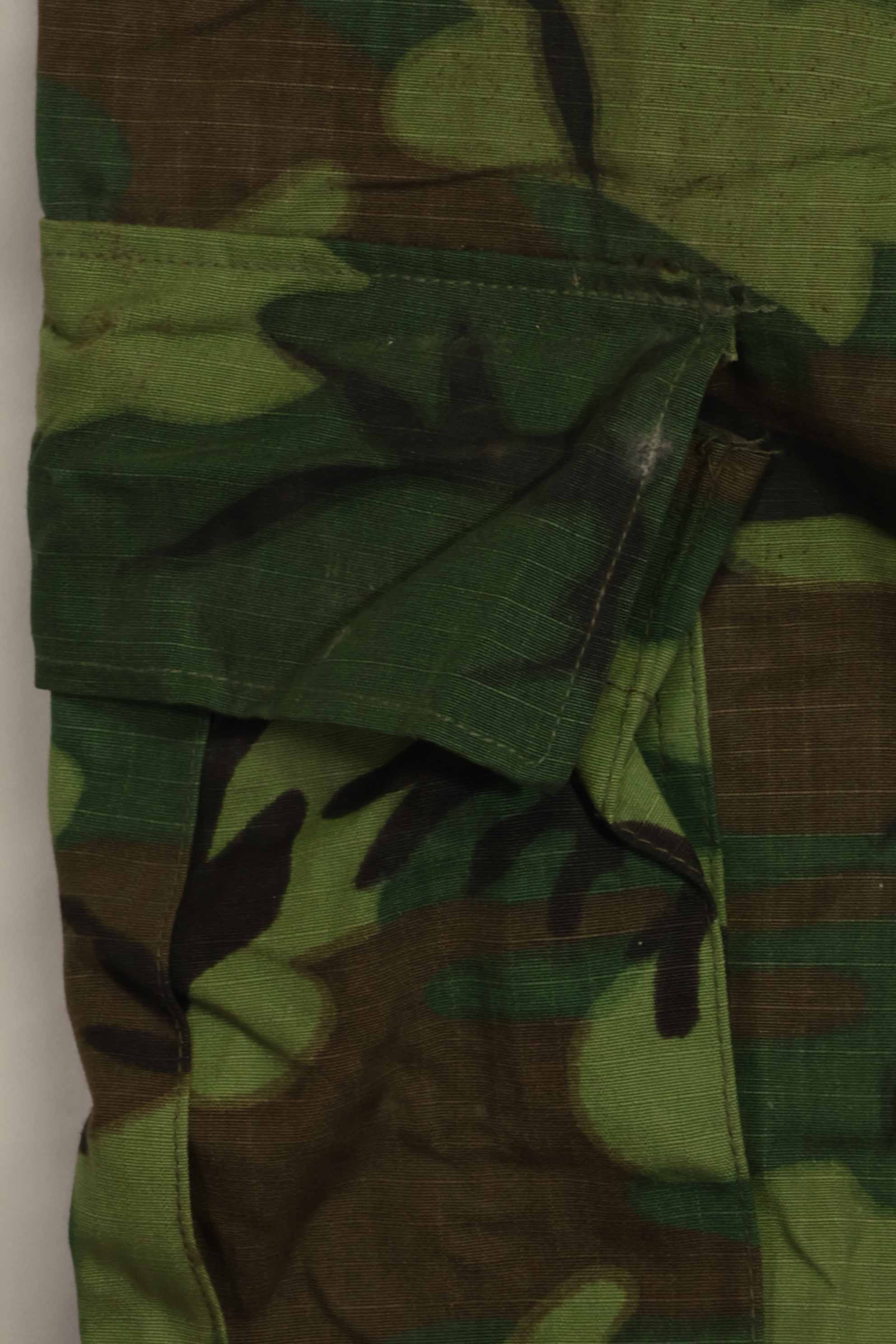 1968 Contract Ripstop ERDL Camouflage Jungle Fatigue Pants S-S Good Condition Used