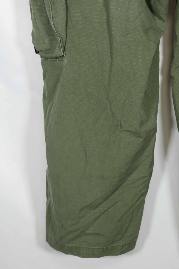 1969 4th Model Jungle Fatigue Pants X-L-R Used A