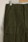 1960s lot OG-107 baker pants, cargo pocket modification, ex-special forces personnel, used, E