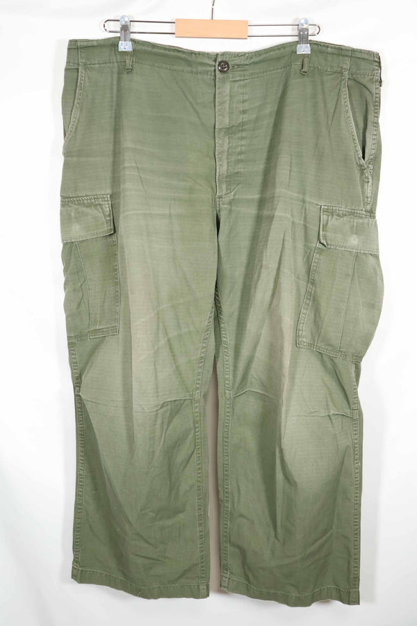 1969 4th Model Jungle Fatigue Pants X-L-R Used B