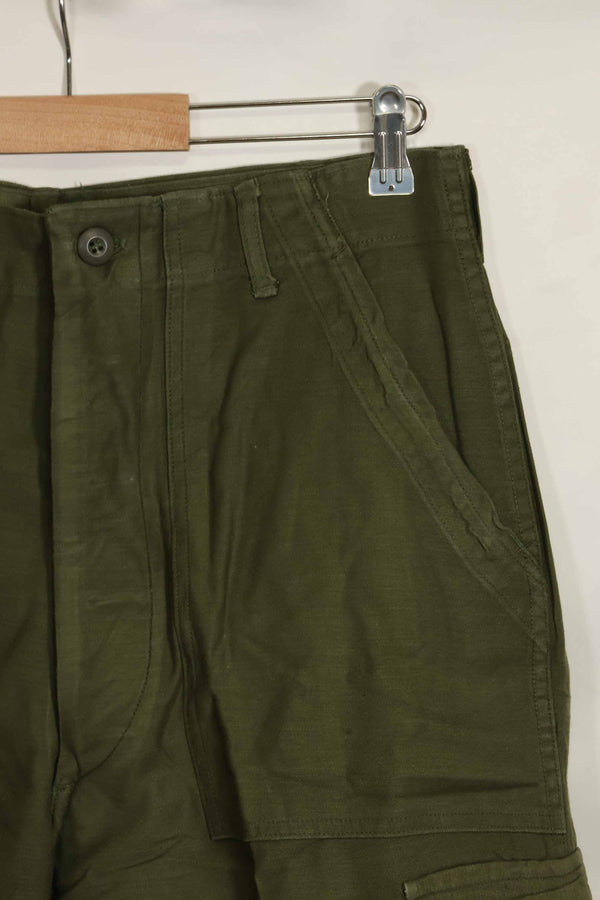 1960s lot OG-107 baker pants, cargo pocket modification, ex-special forces personnel, used, E