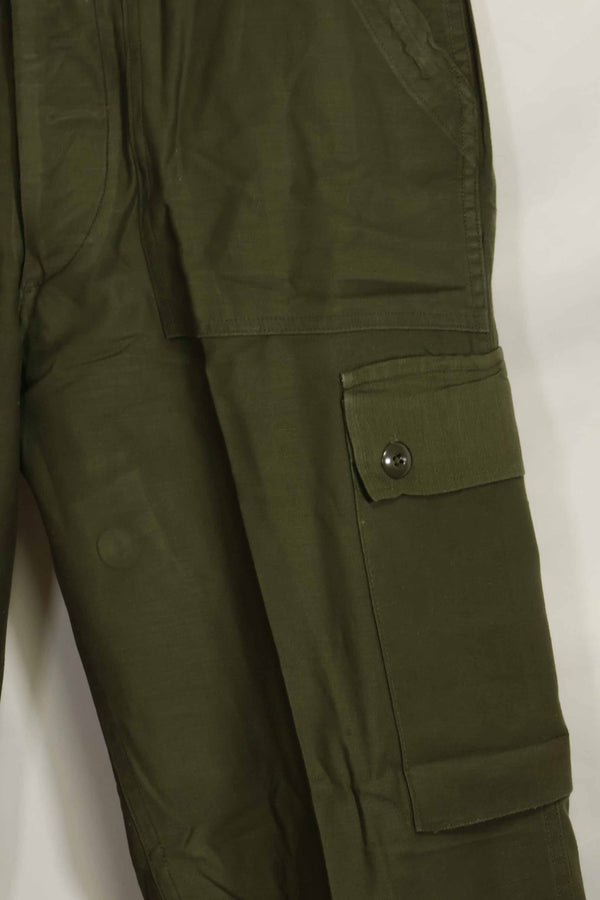1960s lot OG-107 baker pants, cargo pocket modification, ex-special forces personnel, used, E