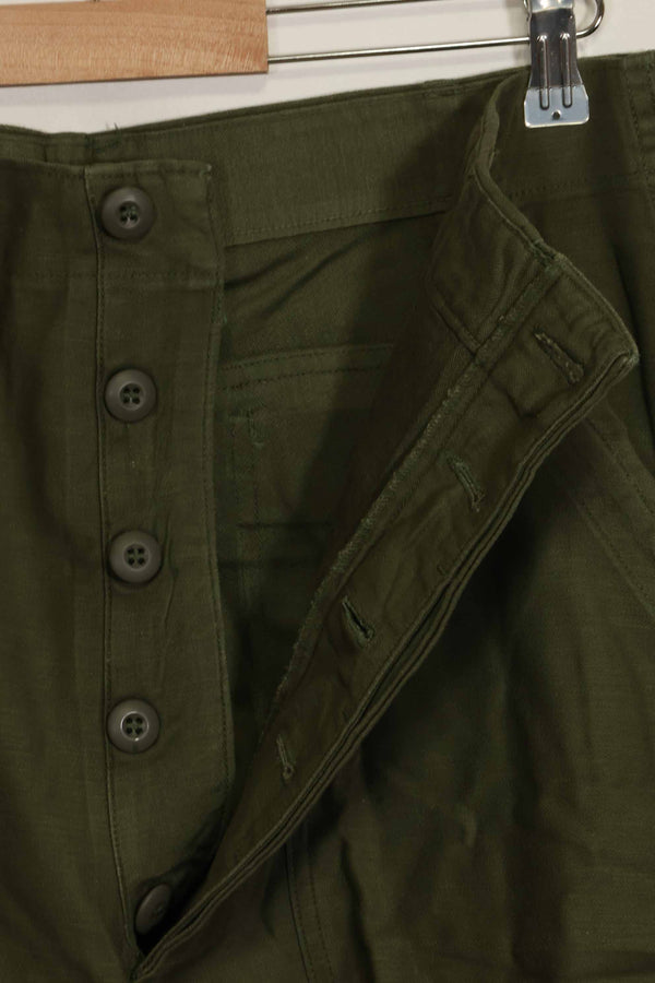 1960s lot OG-107 baker pants, cargo pocket modification, ex-special forces personnel, used, E