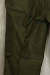 1960s lot OG-107 baker pants, cargo pocket modification, ex-special forces personnel, used, E