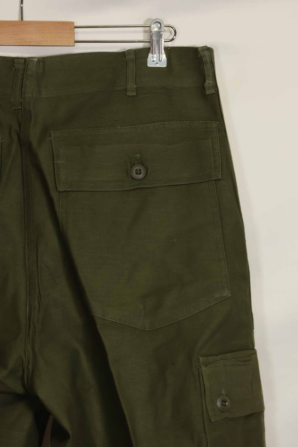1960s lot OG-107 baker pants, cargo pocket modification, ex-special forces personnel, used, E
