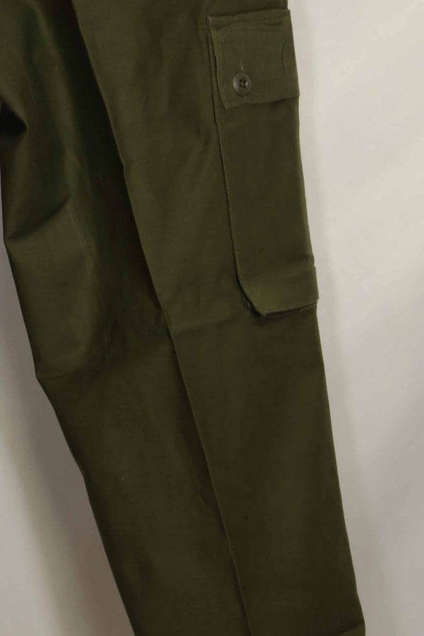 1960s lot OG-107 baker pants, cargo pocket modification, ex-special forces personnel, used, E