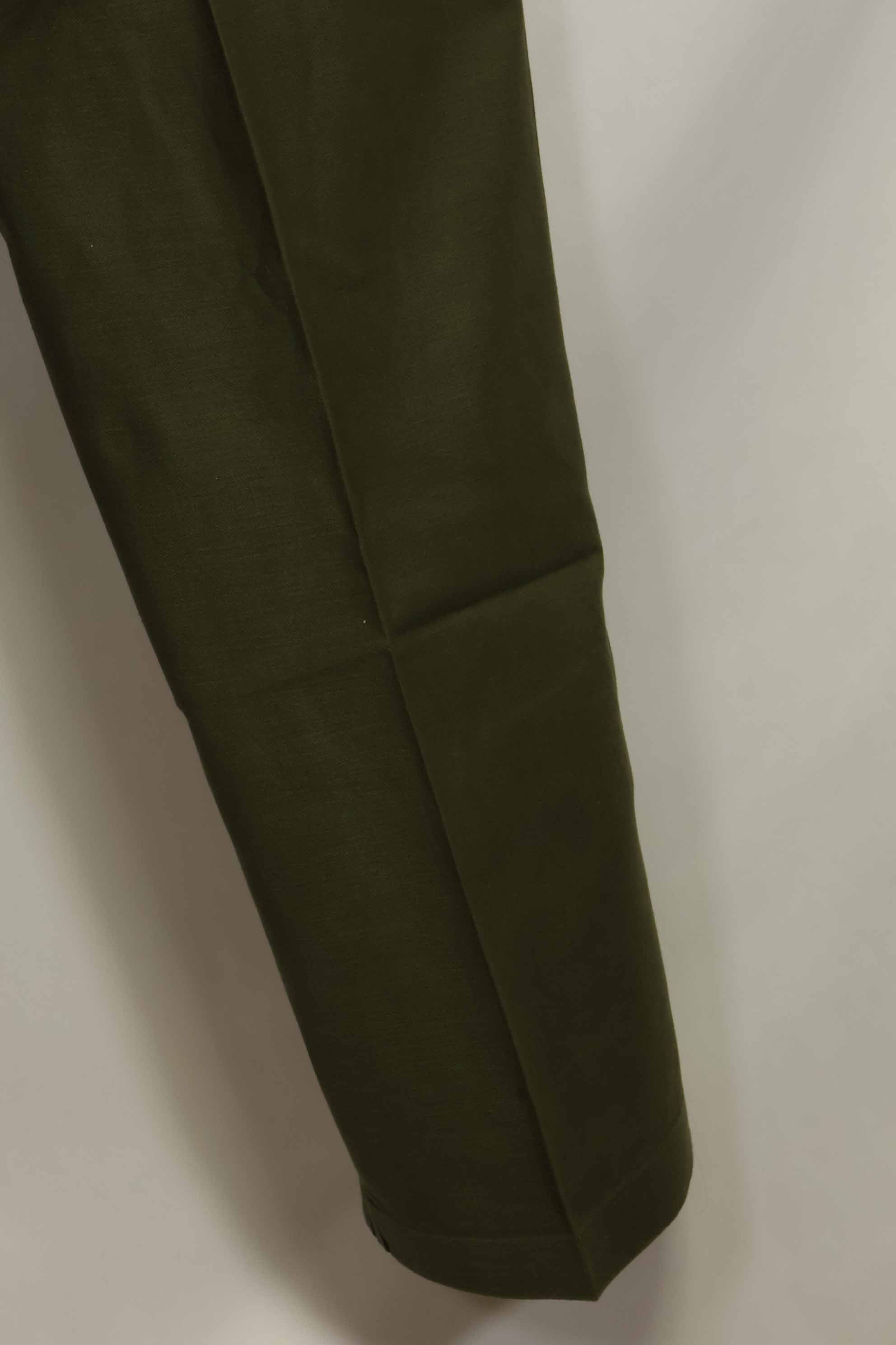 1960s lot OG-107 baker pants, cargo pocket modification, ex-special forces personnel, used, E