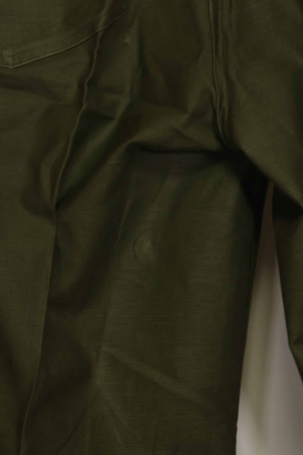 1960s lot OG-107 baker pants, cargo pocket modification, ex-special forces personnel, used, E