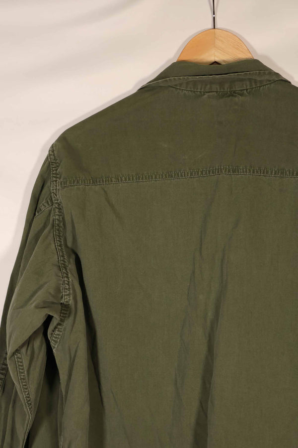 Real 1967 3rd Model Jungle Fatigue Jacket, no size tag, used.