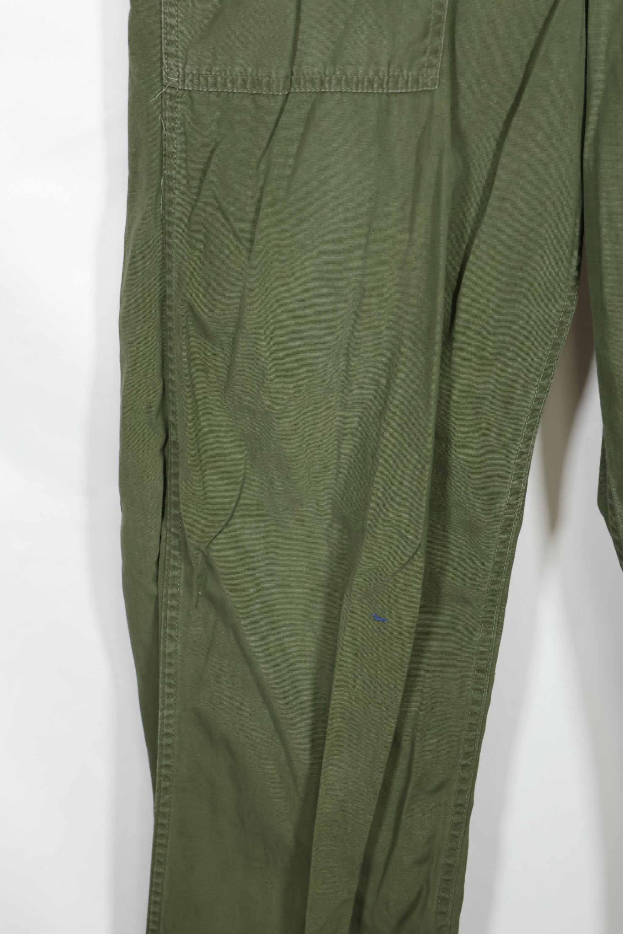 1960s Poplin fabric OG-107 utility pants, baker pants, used C