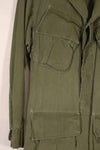 Real 3rd Model Jungle Fatigue Jacket No size tag, faded, used.