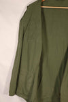 Real 3rd Model Jungle Fatigue Jacket, no size tag, stained, used.