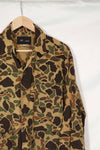 Civilian READ HEAD hunting jacket made in Japan, frogskin camouflage, 1970s vintage.