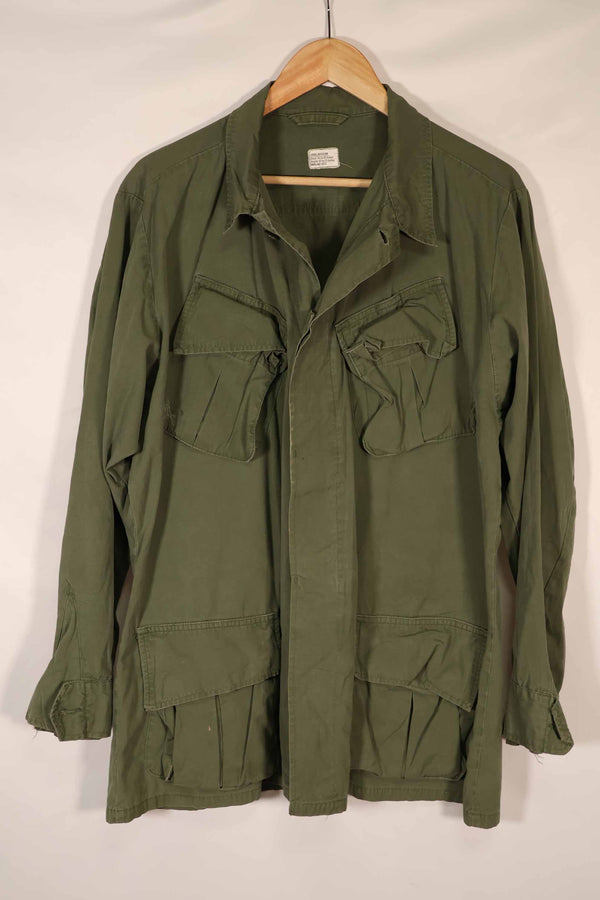 Real 1967 3rd Model Jungle Fatigue Jacket, L-R, large, used.