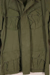 Real 1967 3rd Model Jungle Fatigue Jacket, L-R, large, used.