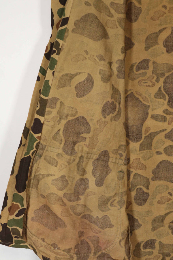 Civilian READ HEAD hunting jacket made in Japan, frogskin camouflage, 1970s vintage.