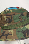 Real ERDL Government Issue Boonei Hat US Army K-9 Military Dog with Locally Made Patch &amp; Embroidery