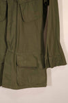 Real 1967 3rd Model Jungle Fatigue Jacket, S-L, faded, used.