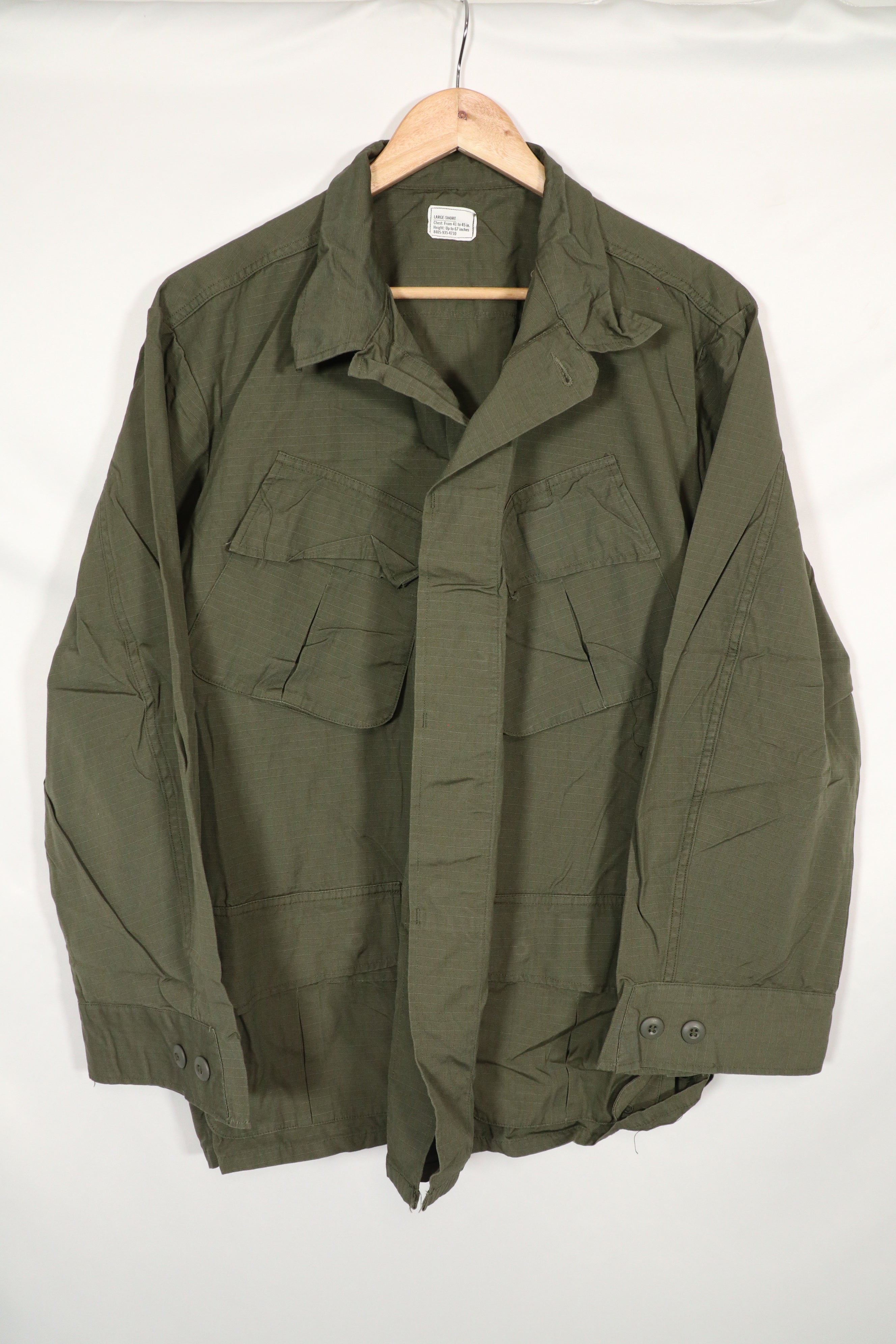 Real Deadstock 4th Model Jungle Fatigue Jacket L-S Long term storage F