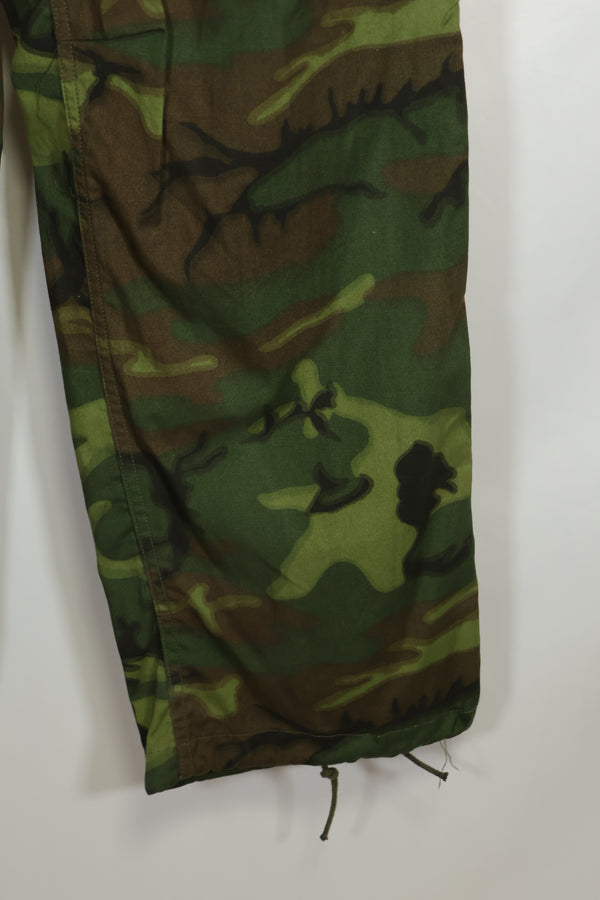 Estimated 1967 Deadstock Poplin Fabric ERDL Jungle Fatigue Pants S-L