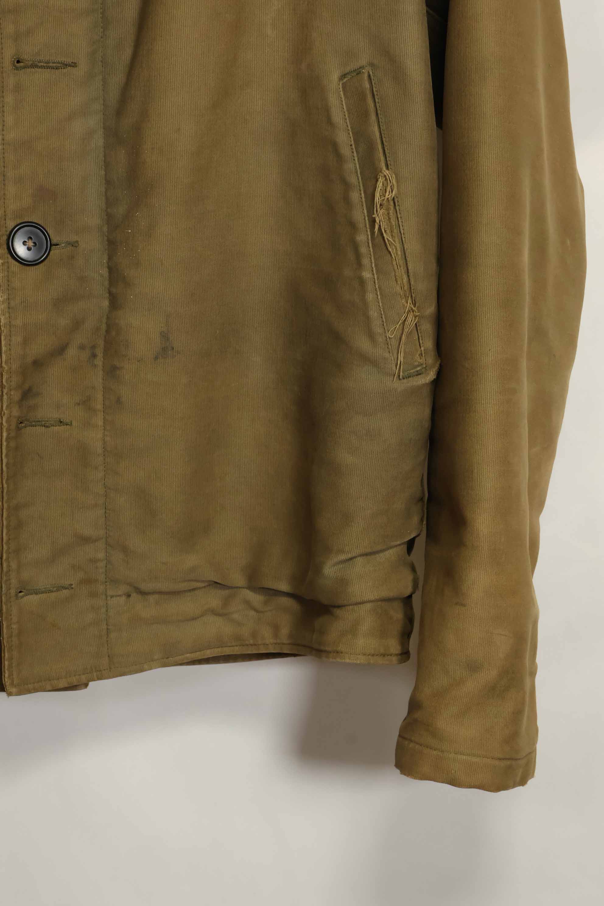 1940s-50s US Navy N-1 Deck Jacket Size 36 Used