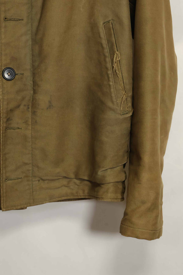1940s-50s US Navy N-1 Deck Jacket Size 36 Used