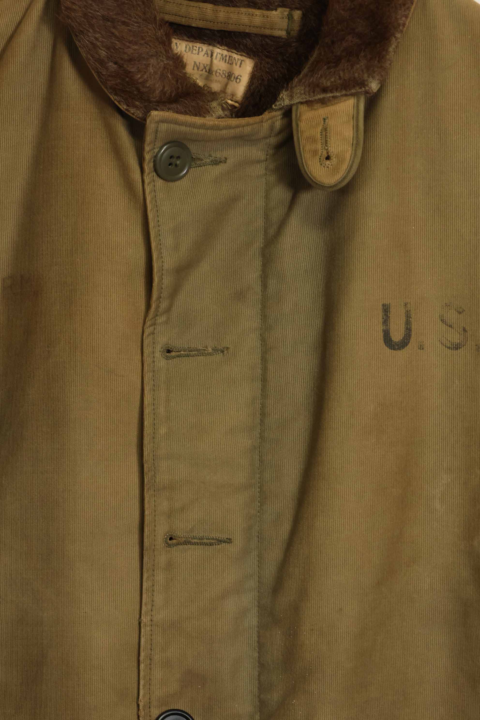 1940s-50s US Navy N-1 Deck Jacket Size 36 Used