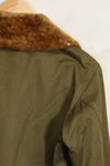 1940s U.S. Army Air Corps B-15 flight jacket with air race patch, used.