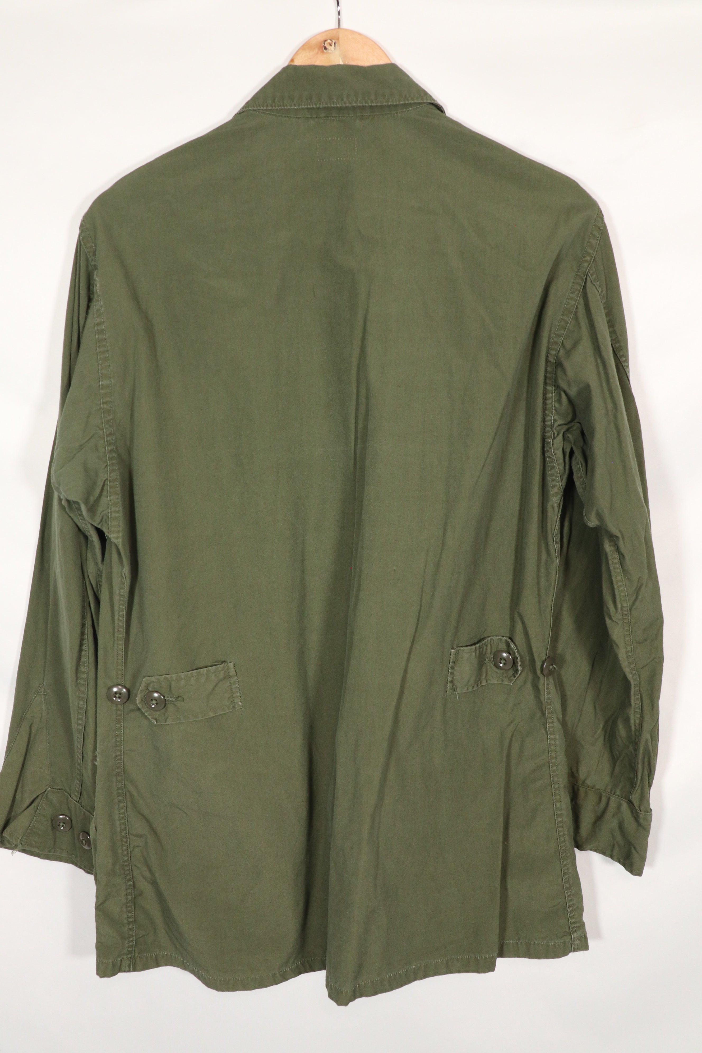 Real 2nd Model Jungle Fatigue Jacket, repaired, not faded