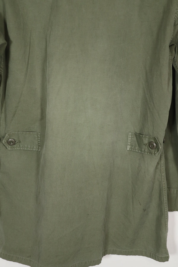 Real 2nd Model Jungle Fatigue Jacket, MACV affiliation, first patch attached, used.