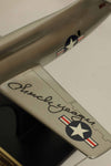 Autographed by Air Force Brigadier General Chuck Yeager, X-1-A model, used.