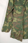 Real ERDL non ripstop jungle fatigues jacket, used, scratches, etc. A