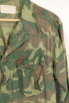 Real ERDL non ripstop jungle fatigues jacket, used, scratches, etc. A