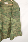 Real ERDL non ripstop jungle fatigues jacket, used, scratches, etc. A