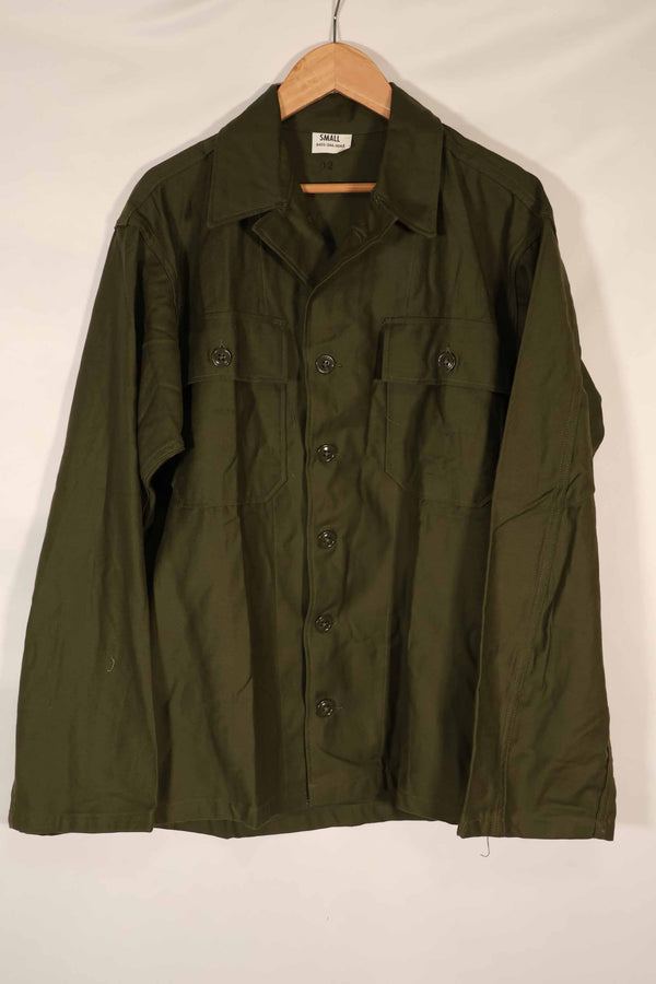 Real 1960 U.S. Army OG-107 Utility Shirt SMALL Deadstock